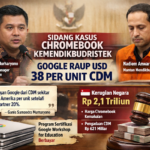 Terkuak di Sidang Nadiem Makarim, Google Raup Keuntungan USD 38 per Unit CDM