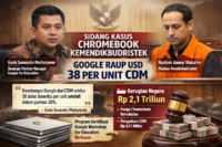 Terkuak di Sidang Nadiem Makarim, Google Raup Keuntungan USD 38 per Unit CDM