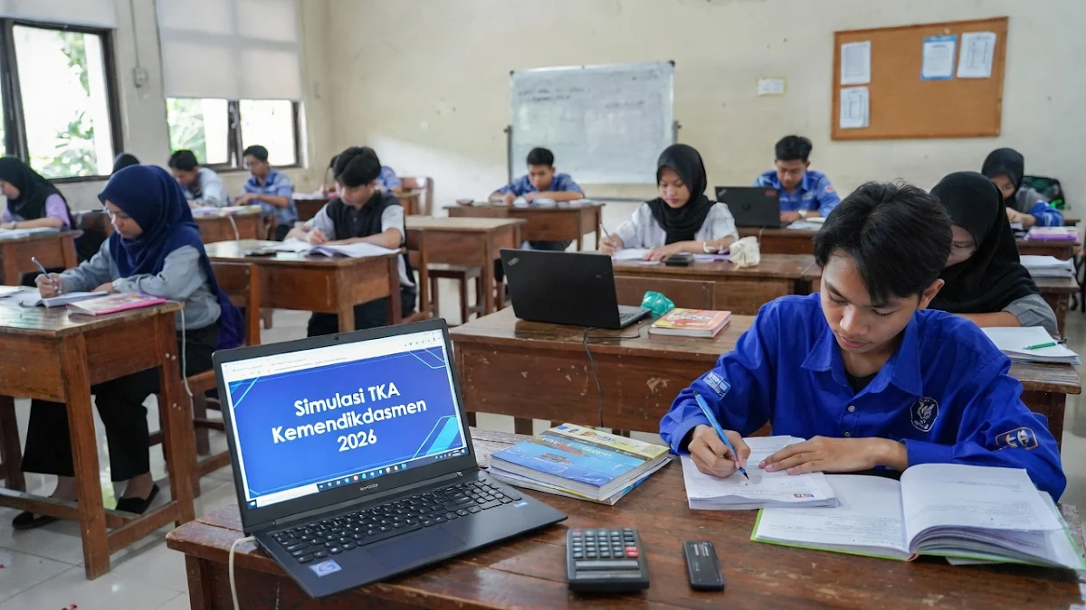 Simulasi TKA Kemendikbudristek 2026