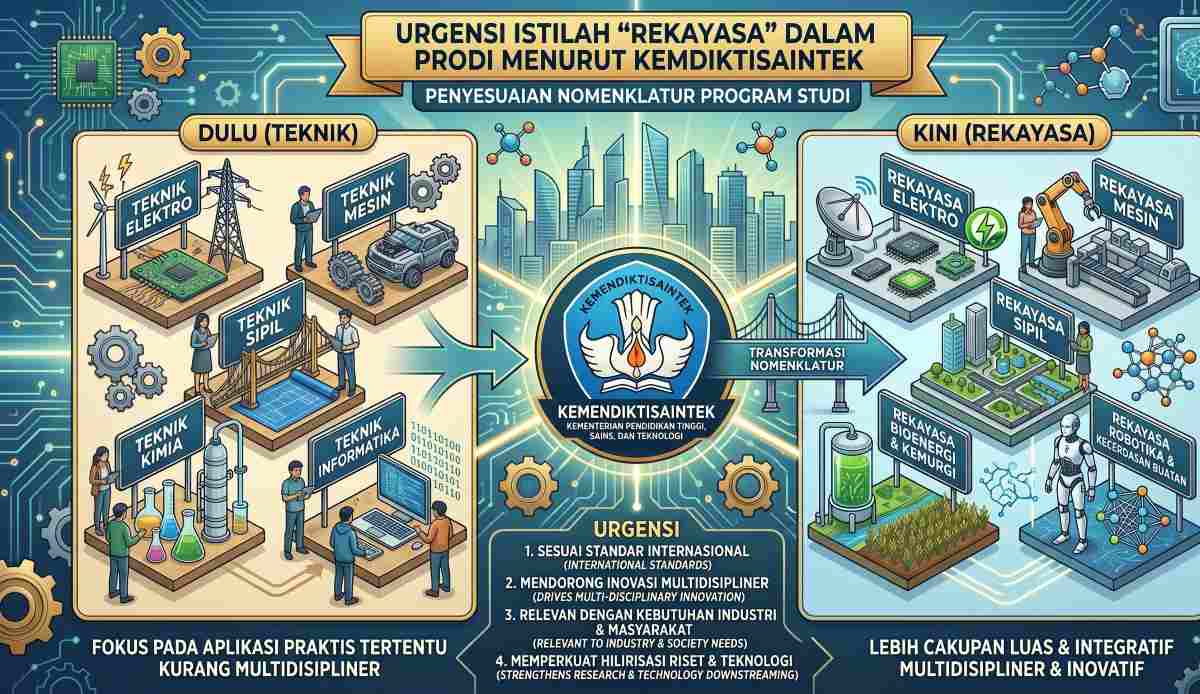 Urgensi Istilah Rekayasa dalam Prodi Menurut Kemdiktisaintek