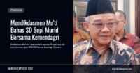 Mendikdasmen Mu'ti Bahas SD Sepi Murid Bersama Kemendagri