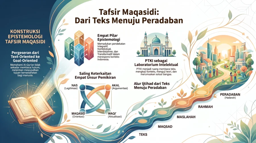 Membaca Al-Qur’an Melalui Lensa Indonesia: Konstruksi Epistemologi dan Masa Depan Tafsir Maqasidi